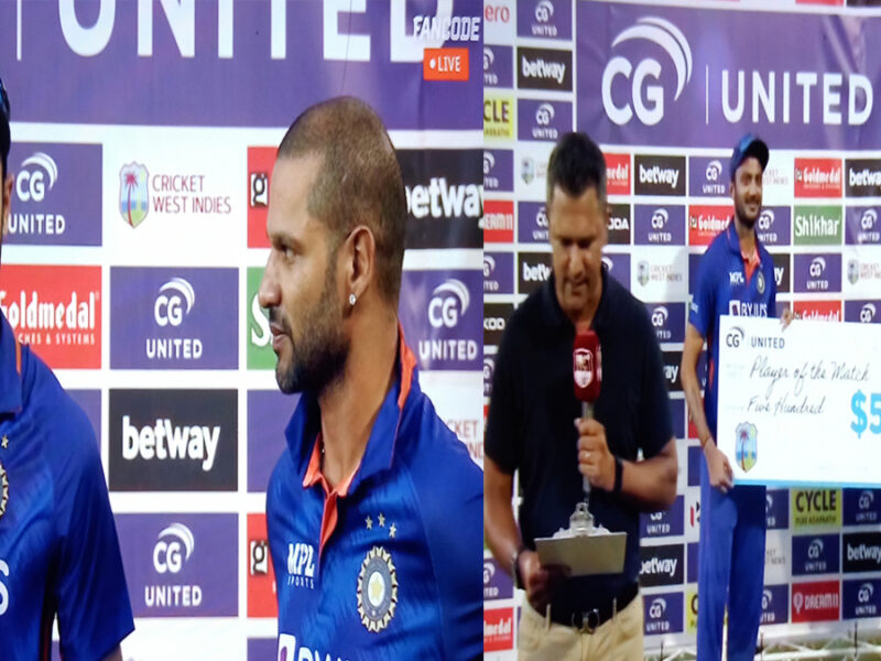 IND vs WI: प्लेयर ऑफ द मैच जीतने के बाद अक्षर पटेल ने दमदार प्रदर्शन का श्रेय इसको देते हुए कहा- 'हमने आईपीएल में भी....'