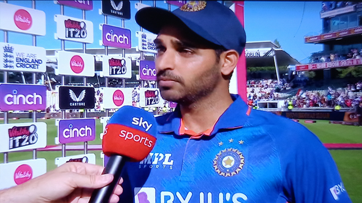 IND vs ENG: प्लेयर ऑफ द मैच भुवनेश्वर कुमार ने किस सवाल पर कहा, ‘मैं इसका जवाब नहीं देता सॉरी'?