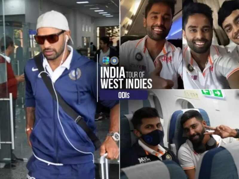 IND vs WI: वेस्टइंडीज दौरे के लिए इस तारीख़ को चार्टर्ड फ्लाइट से उड़ान भरेगी धवन एंड कंपनी, जानें इस दौरे से जुड़ी सभी जानकारी