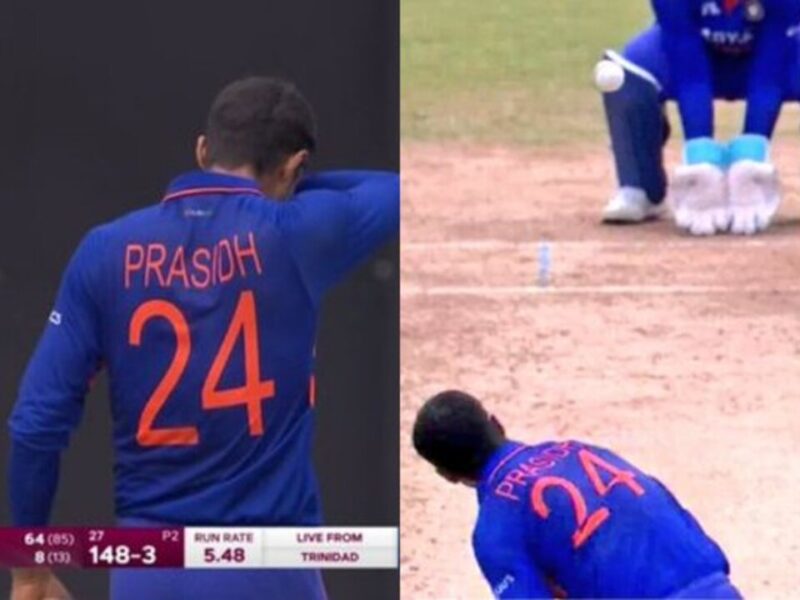 IND vs WI: दीपक हुड्डा ने पहनी प्रसिध्द कृष्णा की जर्सी, फैंस ने लिए खूब मजे कहा- "इसलिए प्रसिध्द नहीं थे प्लेइंग 11 का हिस्सा"