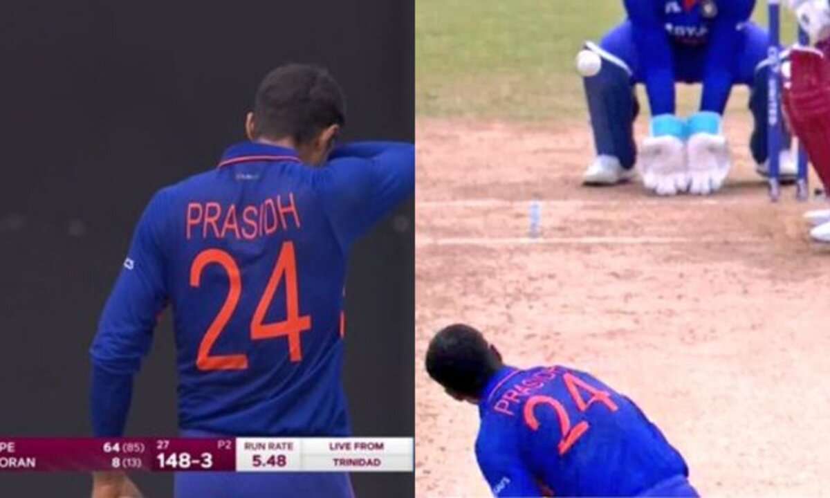 IND vs WI: दीपक हुड्डा ने पहनी प्रसिध्द कृष्णा की जर्सी, फैंस ने लिए खूब मजे कहा- “इसलिए प्रसिध्द नहीं थे प्लेइंग 11 का हिस्सा”
