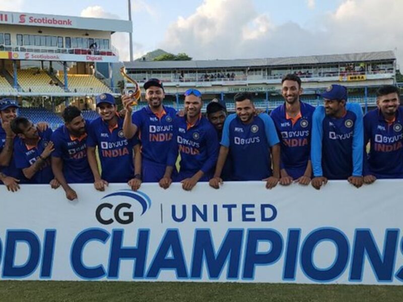 ICC ODI RANKING: वेस्टइंडीज को वनडे सीरीज में क्लीन स्वीप करने के बाद भारतीय टीम की रैकिंग में मजबूत हुई स्थिति, पाकिस्तान को पीछे छोड़ इस स्थान पर हैं भारत