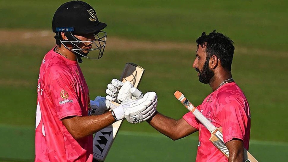 इंग्लैंड में Cheteshwar Pujara ने मचाया गदर, रॉयल लंदन वनडे कप में जड़ दिया दोहरा शतक