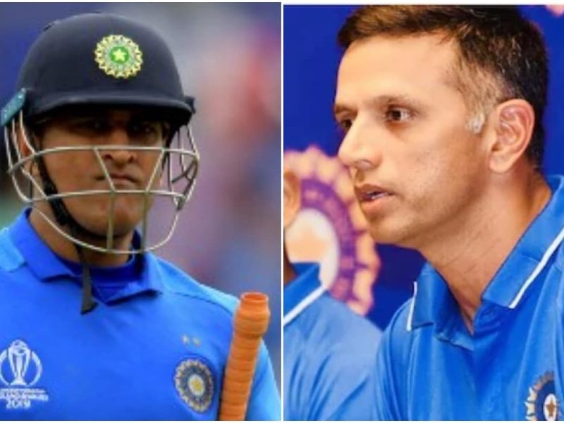 Rahul Dravid कोविड पॉजिटिव होने के कारण हो सकते हैं Asia Cup से बाहर, MS Dhoni को दी जा सकती है बड़ी जिम्मेदारी