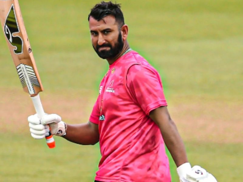 कप्तान बनते ही Cheteshwar Pujara ने 5 वनडे मैचों में लगाया तीसरा शतक, कर रहे हैं छक्के और चौकों की बारिश