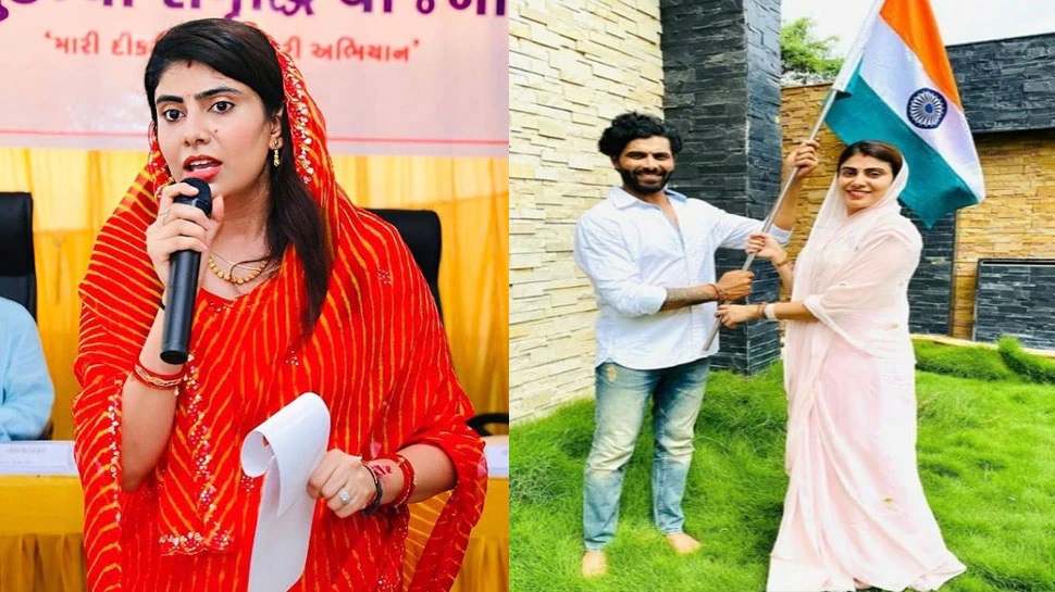 रवींद्र जडेजा रीवा सोलंकी