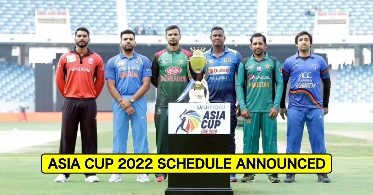 Asia Cup 2022: साफ हुआ एशिया कप 2022 का शेड्यूल, भारत-पाकिस्तान के साथ इस टीम ने बनाई ग्रुप ए में अपनी जगह
