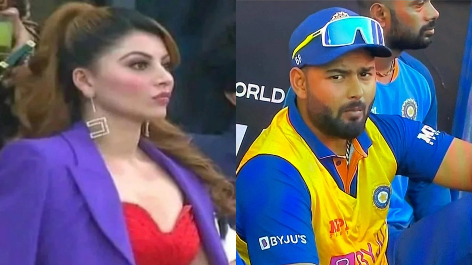 Rishabh Pant से जुबानी जंग लड़ने के बाद मैच देखने पहुंची Urvashi Rautela, फैंस ने ट्विटर पर उड़ाया जमकर मजाक
