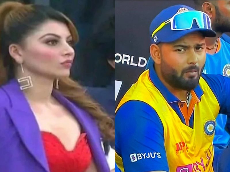 Rishabh Pant से जुबानी जंग लड़ने के बाद मैच देखने पहुंची Urvashi Rautela, फैंस ने ट्विटर पर उड़ाया जमकर मजाक