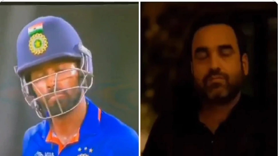 आखिरी ओवर में छक्का लगाते वक्त Hardik Pandya ने दिया ऐसा रिएक्शन, फैंस को आई मिर्जापुर के कालीन भैया की याद