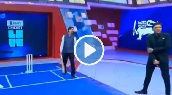 शॉट बताने के चक्कर में इस भारतीय खिलाड़ी ने तोड़ दिया अपने ही साथी का हाथ, Live TV Show के दौरान हुई यह घटना
