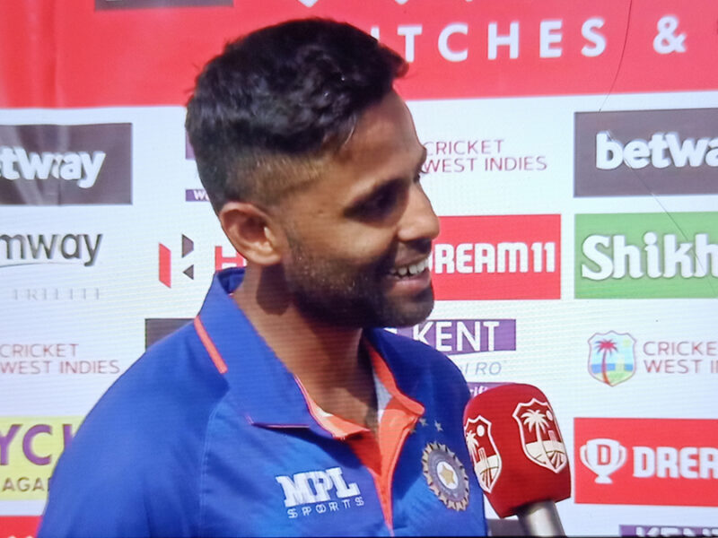 IND vs WI: सूर्यकुमार यादव ने प्लेयर ऑफ़ द मैच बनने पर खोले अपने पत्ते, बताया 360 डिग्री में खेलने का राज़ कहा- 'आईपीएल में भी मैं ....'