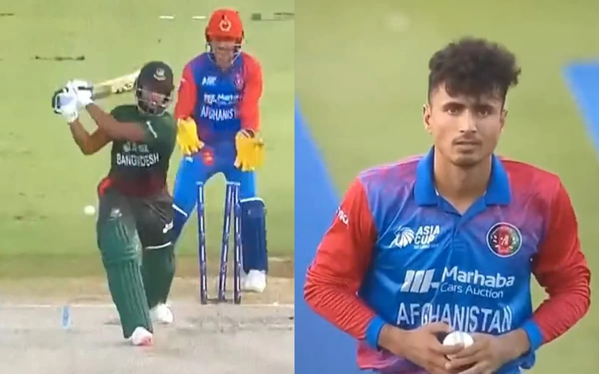 BAN vs AFG: बांग्लादेश की कब्र खोदी 21 साल के स्पिनर मुजीब उर रहमान ने, शाकिब को इस तरह क्लीन बोल्ड कर जीता फैंस का दिल, देखें VIDEO