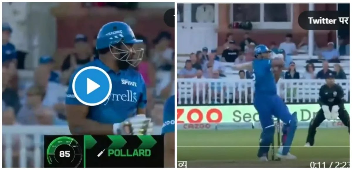 किरोन पोलार्ड ने पहले 600वां टी20 मैच का बनाया वर्ल्ड रिकॉर्ड, फिर तुफानी पारी से मनाया जश्न, देखें वीडियो