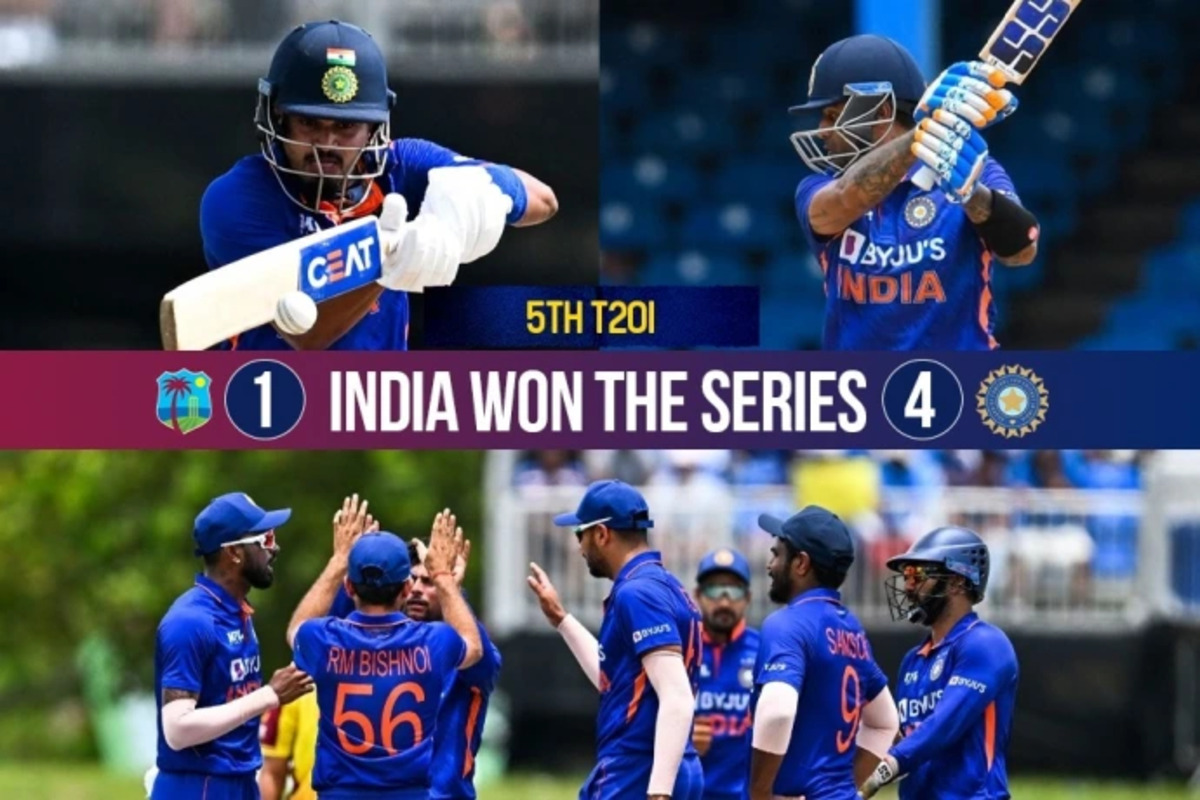 IND vs WI: भारतीय स्पिन तिकड़ी के आगे वेस्टइंडीज ढ़ेर! भारत ने 88 रनों से जीता मैच, वनडे के बाद टी20 सीरीज पर 4-1 से किया कब्जा