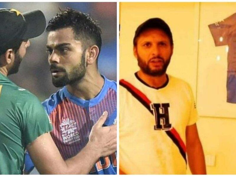 शाहिद अफरीदी ने अपने आलिशान महल में कुछ यूं सजा के रखी है सचिन का बैट और विराट कोहली की जर्सी, जानें इसके पीछे की वजह