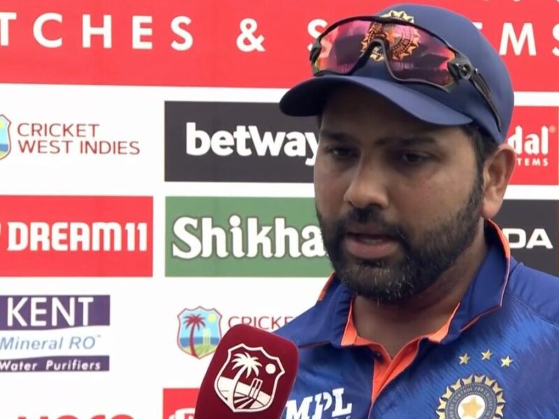 IND vs WI: जीत के बाद रोहित शर्मा ने आवेश खान को लेकर दिया बड़ा बयान, कहा -“हालात आसान नहीं थे लेकिन…”
