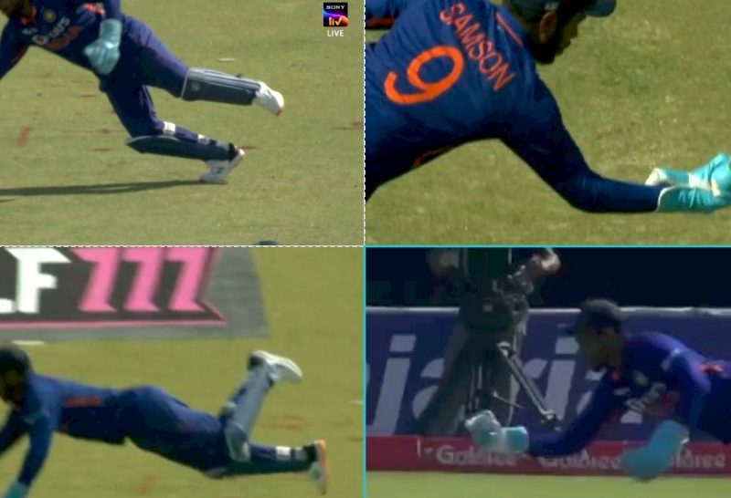 IND vs ZIM: संजू सैमसन का दिखा सुपरमैन अवतार! नामुमकिन कैच को एक हाँथ से पकड़ कर सबको चौकाया, देखें वीडियो