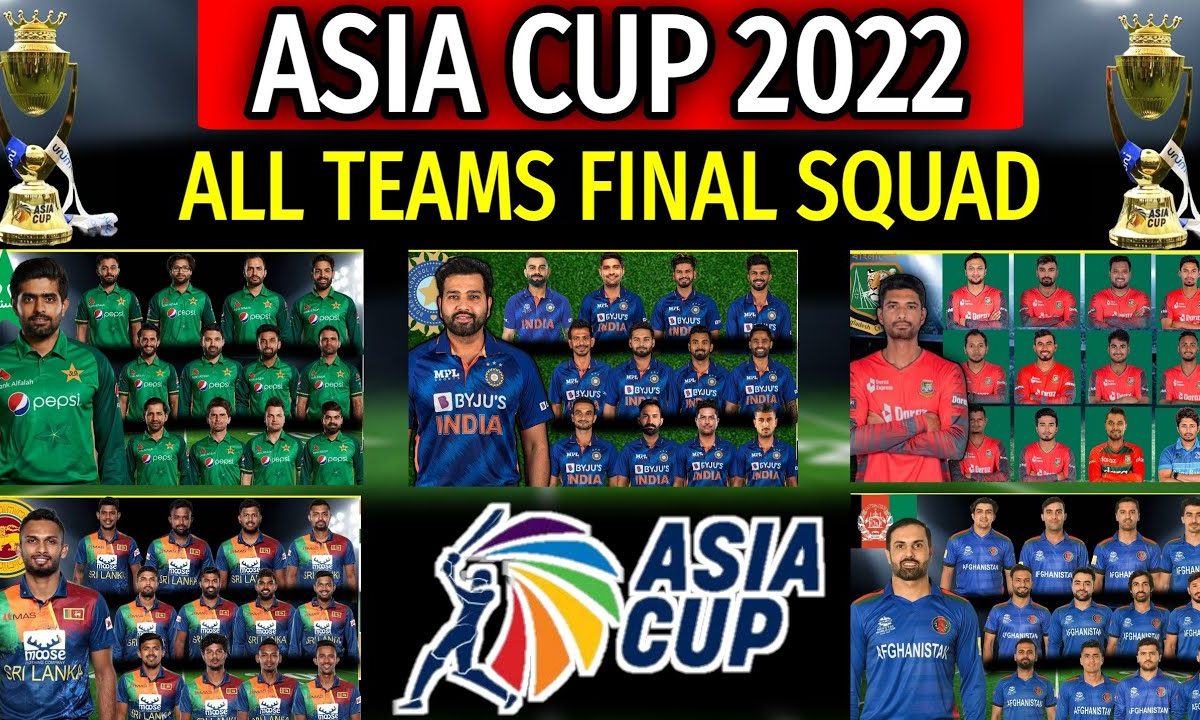 Asia Cup 2022: एशिया कप में कुल 6 टीमें ख़िताब के लिए भिड़ेंगी, जानिए सभी टीमों का पूरा स्क्वाड, कौन हुआ बाहर को किसे मिला मौका