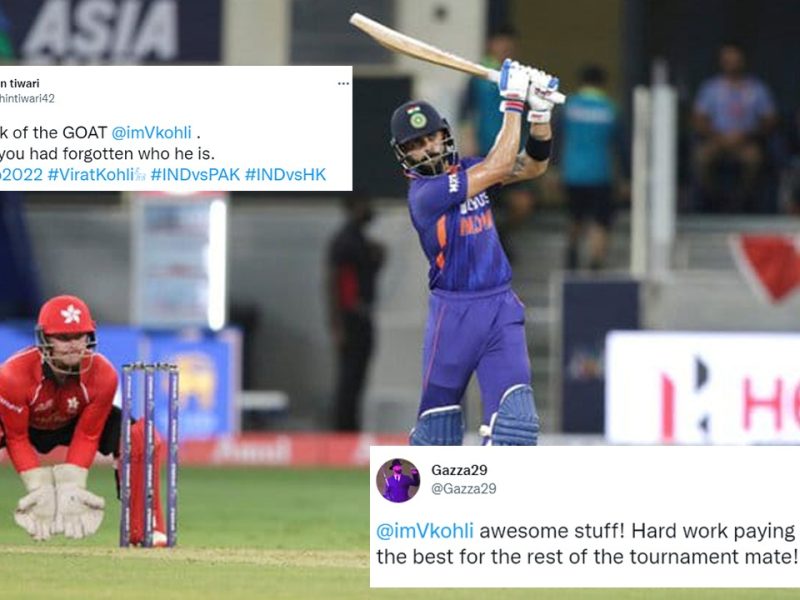 IND vs HK: "विराट के कमबैक की खुशी एक तरफ"- विराट कोहली की शानदार विंटेज पारी देख फैंस का दिल हुआ गॉर्डन-गॉर्डन