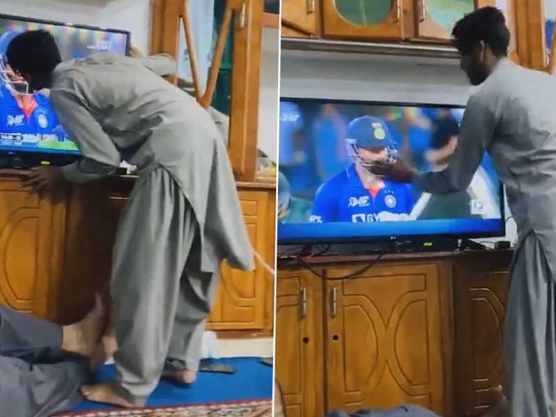 Team India की जीत पर अफगानिस्तान के इस फैन ने भी मनाया जश्न, किया हार्दिक पांड्या को किस, Video हुआ वायरल