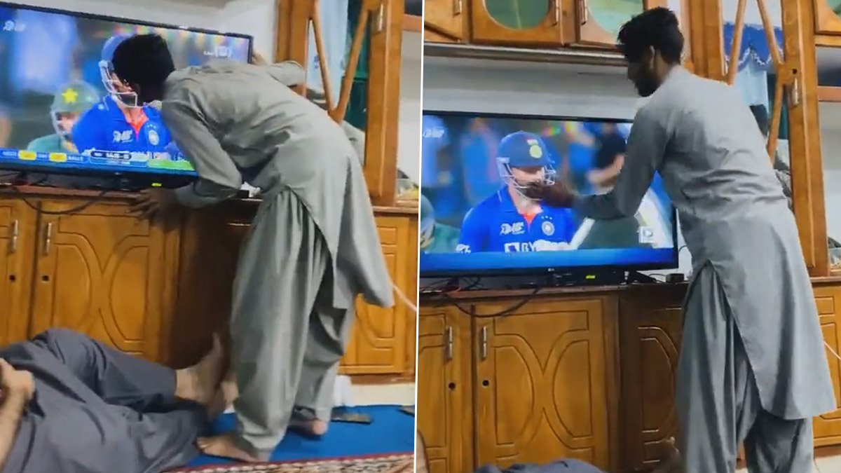 Team India की जीत पर अफगानिस्तान के इस फैन ने भी मनाया जश्न, किया हार्दिक पांड्या को किस, Video हुआ वायरल
