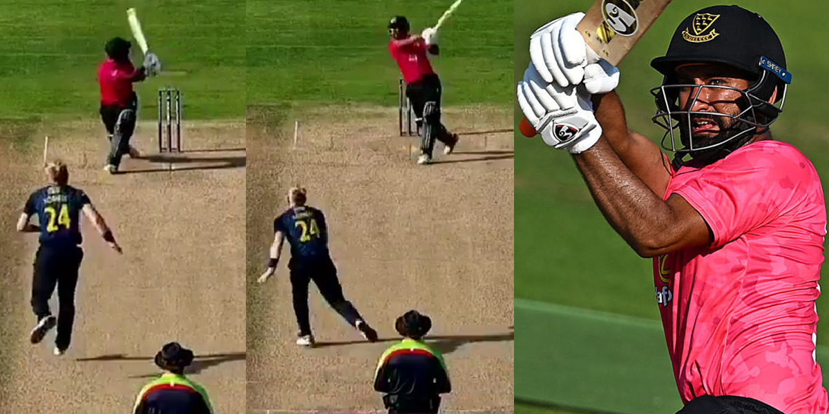 VIDEO: चेतेश्वर पुजारा का इंग्लैंड में थम नहीं रहा कहर! टेस्ट के बाद अब रॉयल लंदन वनडे कप में जड़ा शतक, देखें वीडियो