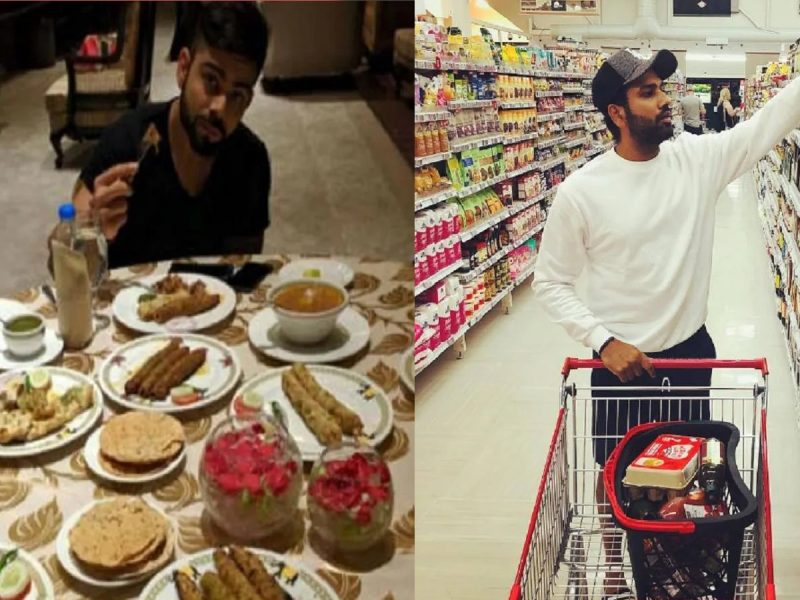 India और Pakistan टीम के ये खिलाड़ी है Foodie, इन चीजों को खाने में करते हैं शामिल