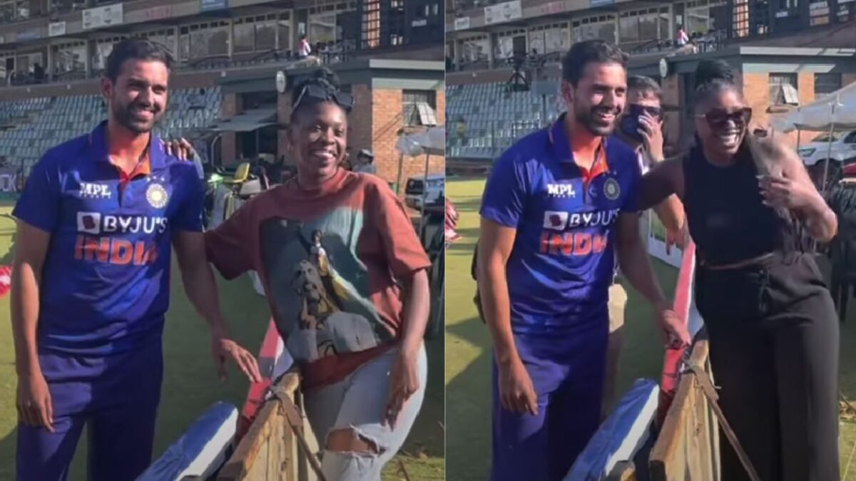 IND vs ZIM: दीपक चाहर को मैदान पर वापस देख दीवानी हुई महिला फैंस, किसी तरह बचकर निकले वहां से तेज गेंदबाज