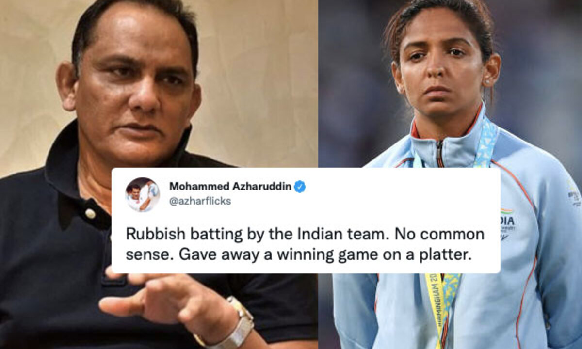 "उन्होने बकवास बल्लेबाजी की"- महिला क्रिकेट टीम की आलोचना कर बुरी तरह फंसे मोहम्मद अजरूद्दीन फैंस ने दिखा दिया आईना