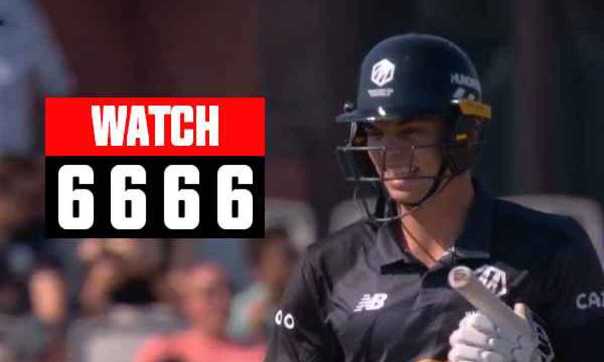 मुंबई इंडियंस के बल्लेबाज ट्रिस्टन स्टब्स ने ने एक ओवर में लगातार 4 छक्के जड, गेंदबाज का होश उड़ाते हुए मचाया कोहराम