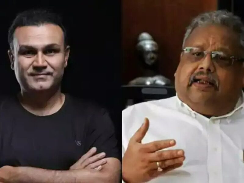 "बिग बुल" राकेश झुनझुनवाला के निधन से दौड़ी शोक की लहर, क्रिकेटर वीरेंद्र सहवाग ने पोस्ट कर जताया दुख