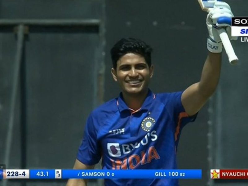 IND vs ZIM: "गिल ने जीते भारत के हर दिल"- शुभमन गिल के बल्ले से निकली शतकीय आतिशी पारी ने फैंस को बनाया दीवाना