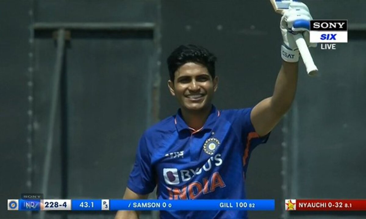 IND vs ZIM: "गिल ने जीते भारत के हर दिल"- शुभमन गिल के बल्ले से निकली शतकीय आतिशी पारी ने फैंस को बनाया दीवाना