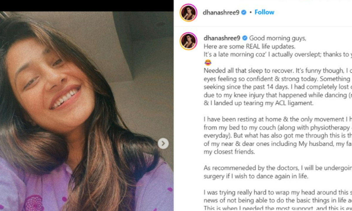 चहल से रिश्तों में खटास की खबरों के बाद धनश्री वर्मा ने अपनी जिंदगी से जुड़ा किया यह बड़ा खुलासा, हैरान रह गए फैंस