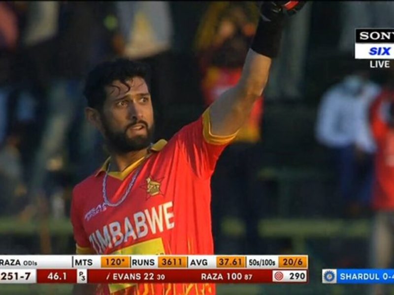 IND vs ZIM: जिम्बाब्वे के लिए अकेले योध्दा बन सिकंदर रज़ा ने खेली विस्फोटक पारी, फैंस ने लुटाया जमकर प्यार