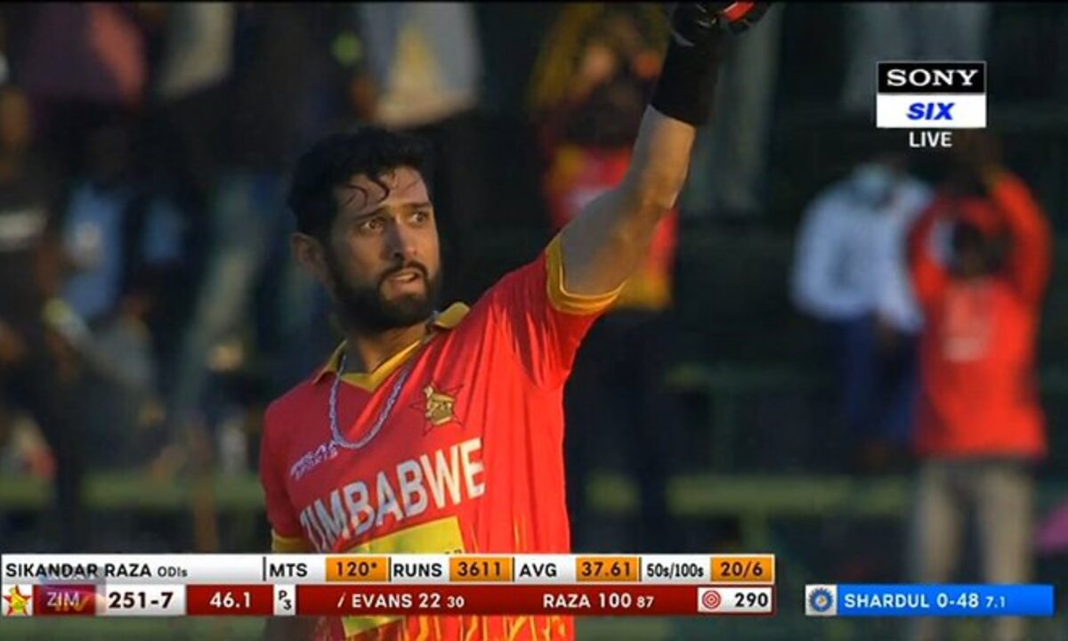 IND vs ZIM: जिम्बाब्वे के लिए अकेले योध्दा बन सिकंदर रज़ा ने खेली विस्फोटक पारी, फैंस ने लुटाया जमकर प्यार