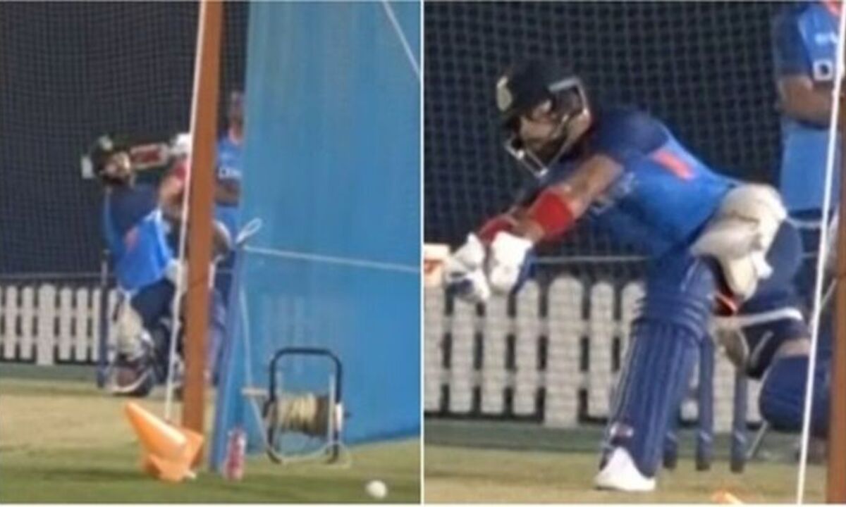 पाकिस्तान को आड़े हाथों लेने के लिए विराट कोहली ने शुरू कर दी तैयारी, नेट प्रैक्टिस में लगाए बड़े-बड़े शॉट्स वायरल हुआ वीडियो