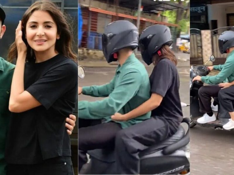 मुंबई की गलियों में विराट कोहली अपनी पत्नी अनुष्का संग भागते हुए आये नज़र, फैंस ने किया पीछा, वायरल हुआ VIDEO