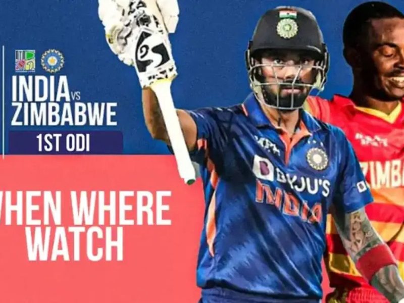 IND vs ZIM: भारत और जिम्बाब्वे के बीच पहला वनडे मैच गुरुवार को, यहां जानें कब और कहां देखें मैच की लाइव स्ट्रीमिंग