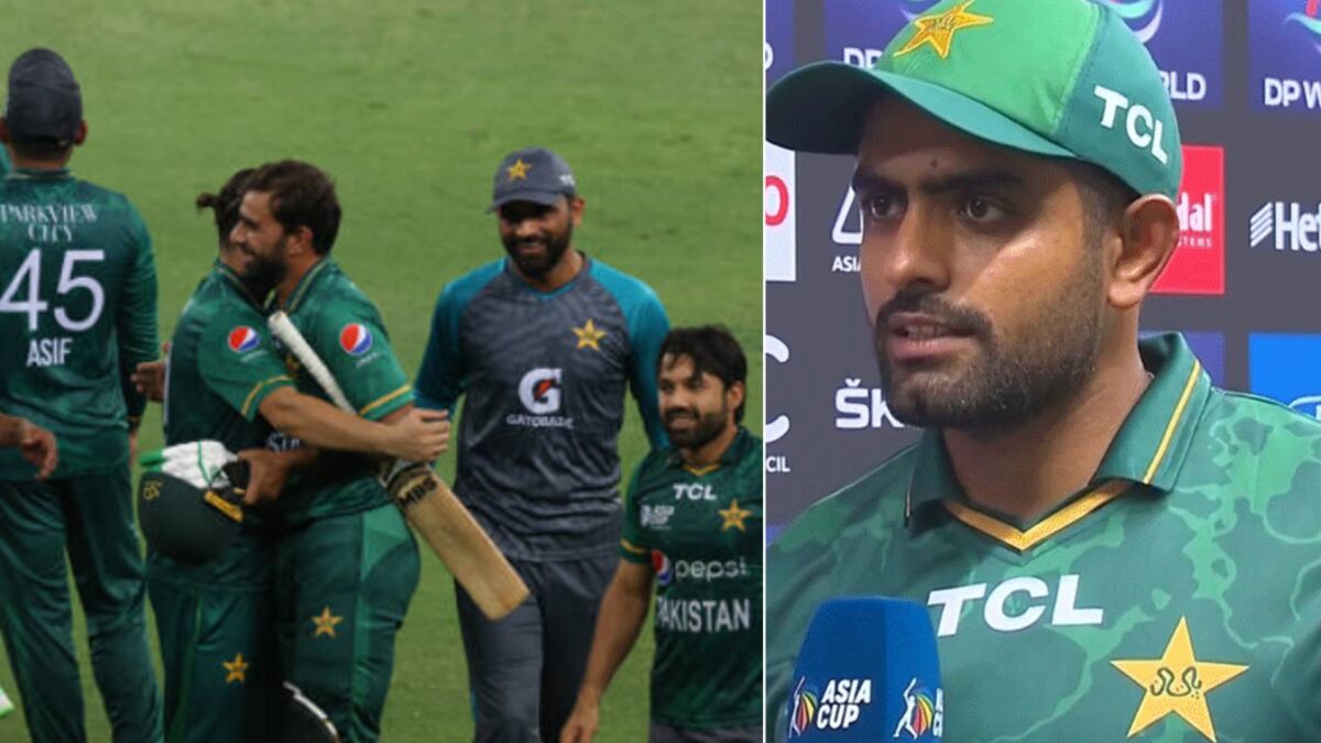 IND vs PAK: भारत के खिलाफ रोमांचक जीत के बाद बाबर आजम ने बताया अपना मास्टर प्लान, इन दो खिलाडियों को दिया सारा श्रेय