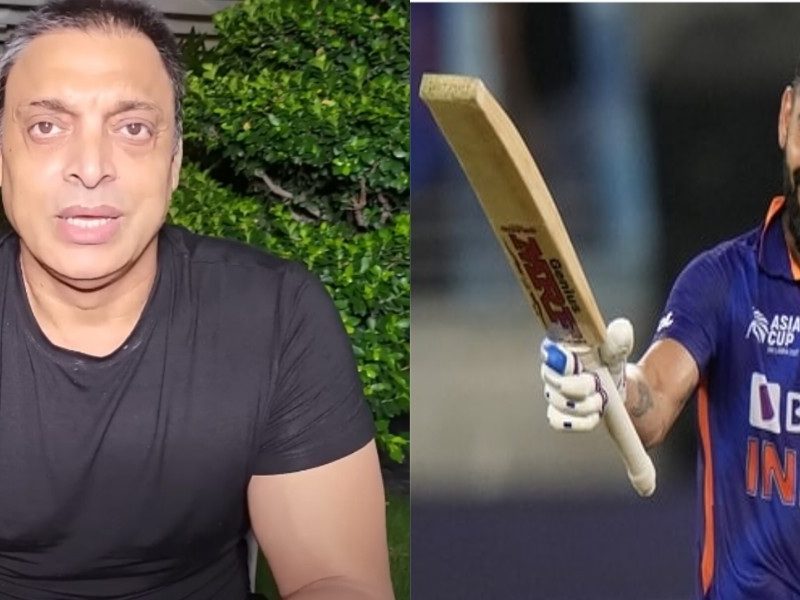 Virat Kohli का 71वां शतक देखकर बौखलाए Shoaib Akhtar, कहा- बचे हुए 29 शतक विराट को निचोड़ देगें...