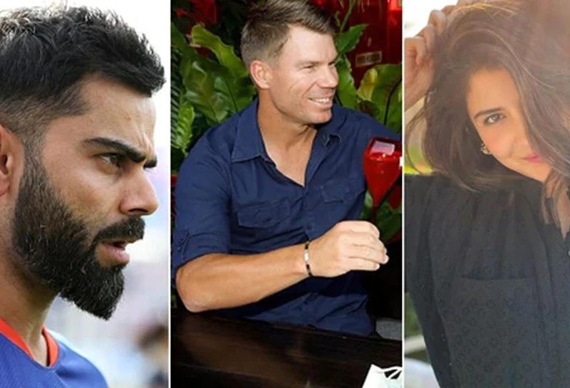 Virat Kohli ने शेयर की Anushka Sharma की फोटो, David Warner के एक कमेंट ने मचा दिया हंगामा