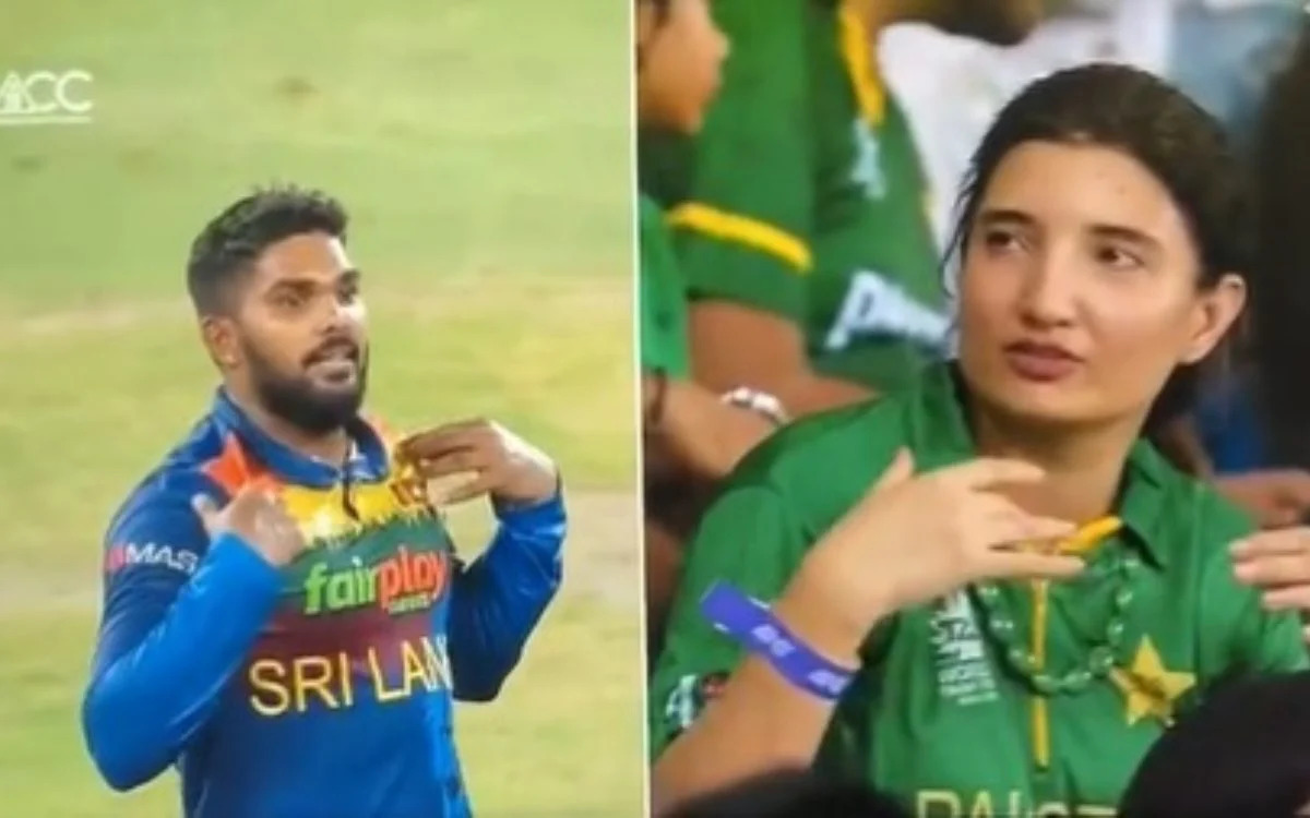 SL vs PAK: पाकिस्तान का विकेट गिरा तो की वानिंदु की नकल, हसरंगा की फैन निकली पाकिस्तानी लड़की, देखें VIDEO