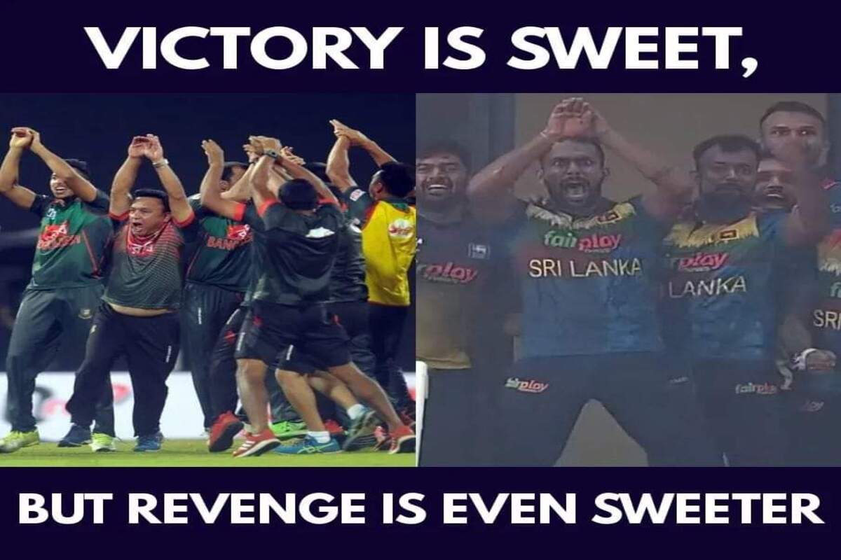 SL vs BAN: एशिया कप से बांग्लादेश को बाहर करने के बाद श्रीलंकाई टीम ने नागिन डांस कर के लिया बदला, VIDEO हुआ वायरल