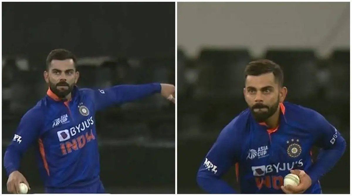 IND vs HK: विराट कोहली ने हॉन्ग कॉन्ग के खिलाफ बल्लेबाज़ी के बाद गेंदबाज़ी से भी लूट ली महफिल! आवेश खान से रहे किफ़ायती, देखें VIDEO