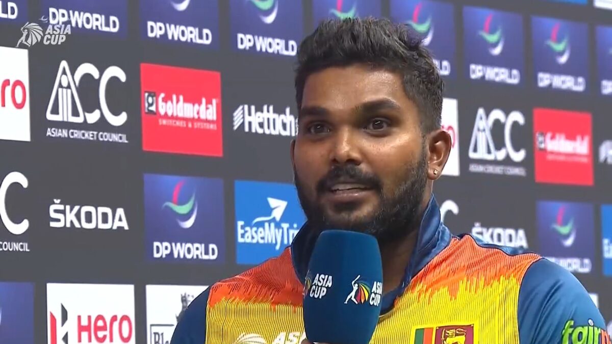 SL vs PAK: प्लेयर ऑफ द मैच जीतने पर वानिंदु हसरंगा ने खोला अपनी फिरकी गेंदबाज़ी का राज़, बताया कैसे पाकिस्तानी बल्लेबाज़ों को नचाया