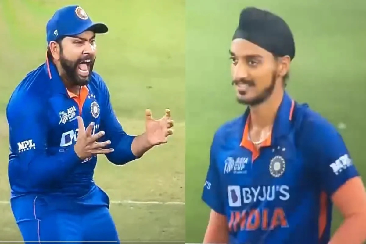 IND vs PAK: पाकिस्तान के खिलाफ अर्शदीप ने छोड़ा लड्डू कैच, कप्तान रोहित शर्मा हुए गुस्से से लाल, देखें VIDEO