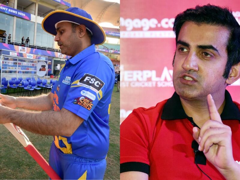 Legends League Cricket 2022: वीरेंद्र सहवाग और गौतम गंभीर लीजेंड्स लीग के पहले मैच में होंगे आमने-सामने, जानें दोनों टीमों की प्लेइंग 11