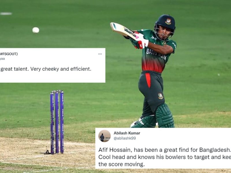 SL vs BAN: "बांग्लादेश के लिए एक महान खोज" अफिफ हुसैन की अश्विसनीय पारी ने निभाया अहम किरदार, फैंस ने जमकर की सराहना
